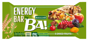 Musli Energy Bar Ba! 5 Dried fruits